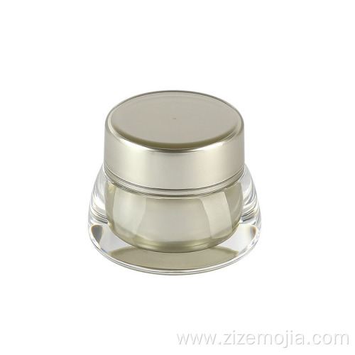 Double wall custom skincare Acrylic cosmetics jar